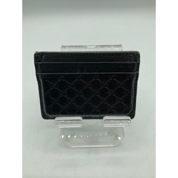 Gucci Signature Leather Card Holder - Picture 1 of 3